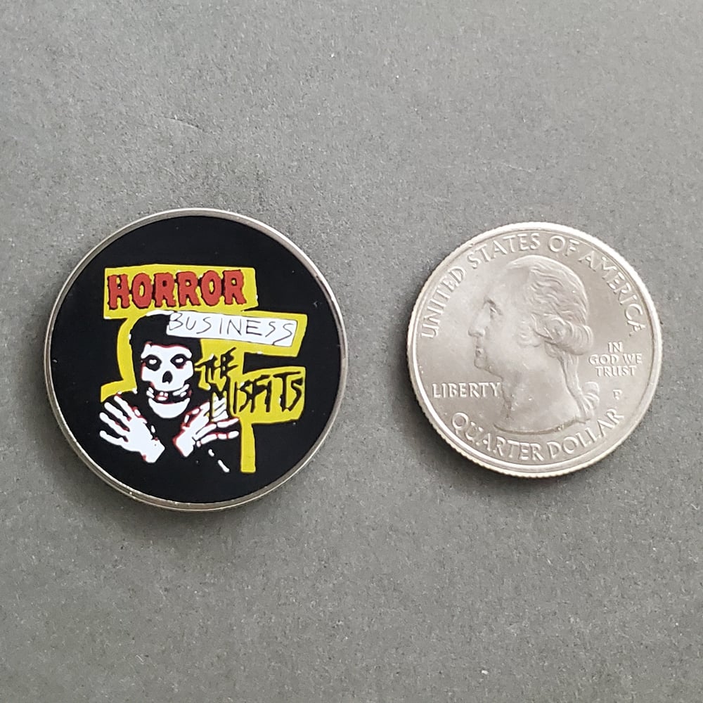 The Misfits Horror Business Enamel Pin