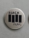 Black Flag Enamel Pin