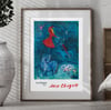 Marc Chagall | Le Cirque (The Circus) #4 | 1967 | Reproduction Poster | Wall Art Print | Home Decor