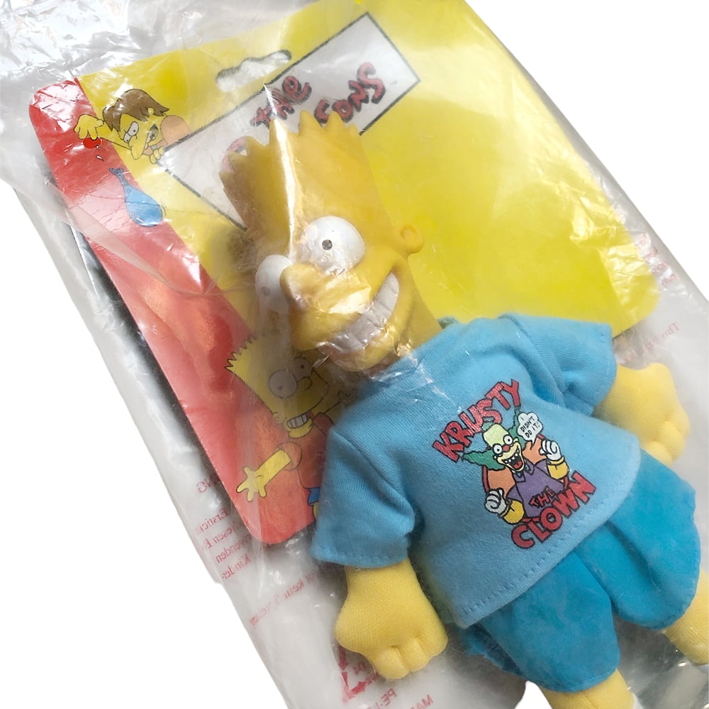 1998 Vintage Bart Simpson soft toys