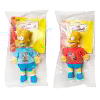 Image 1 of 1998 Vintage Bart Simpson soft toys