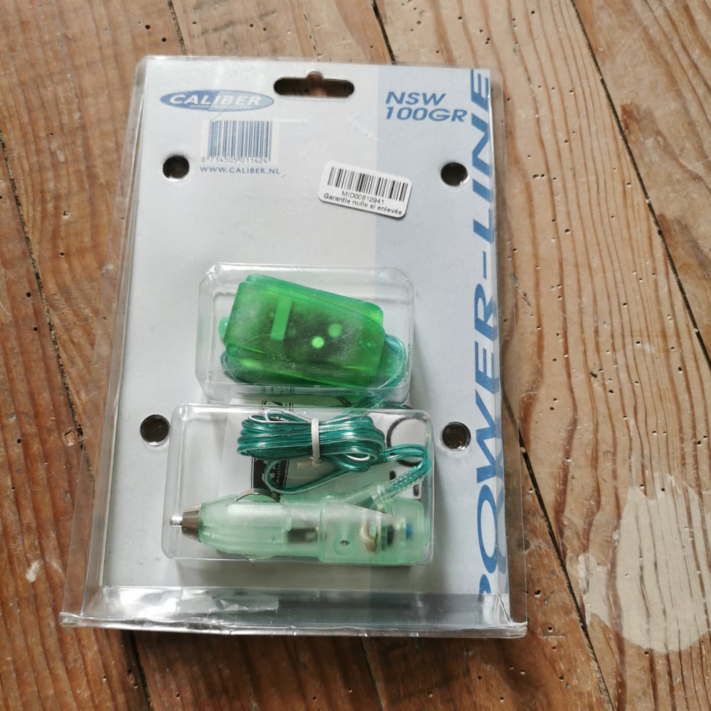 FIL LUMINEUX VERT FLUO CALIBER 1M