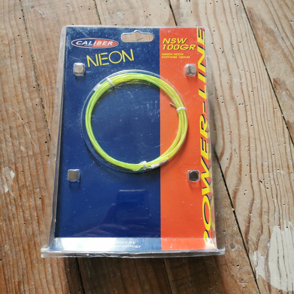 FIL LUMINEUX VERT FLUO CALIBER 1M