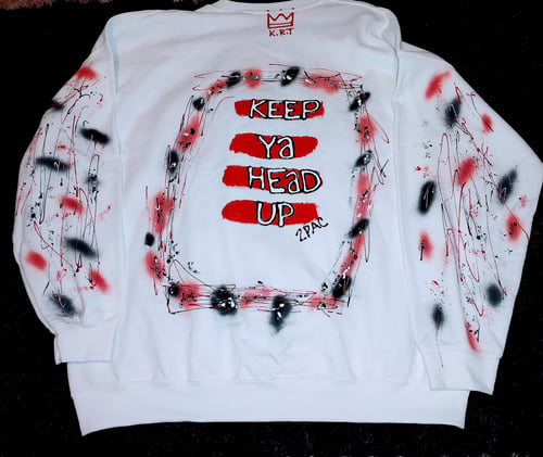 Image of Keep Ya Head Up (Ruby) Sweatshirt 