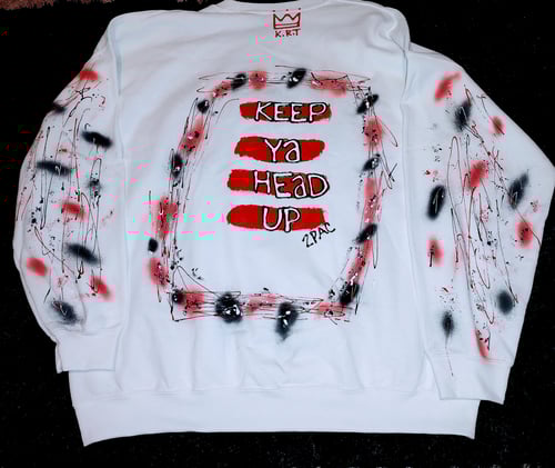 Image of Keep Ya Head Up (Ruby) Sweatshirt