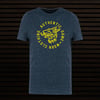 GAME-WORN Authentic All-Star T-Shirt - Night Blue Heather / Yellow