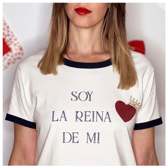 Camiseta "Soy la Reina de mi Corazón