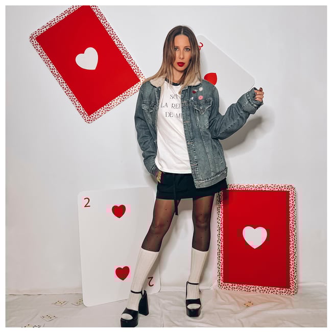 Camiseta "Soy la Reina de mi Corazón