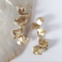 Image 1 of Maison Sabben - boucles d'oreille Dune (dorure à l'or fin)