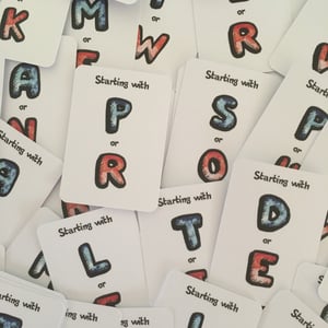 Image of  A Game About Writing Words, Aiming to Match Other Folk Exactly 3 Times. 2nd edition.