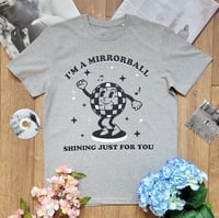 Image 1 of Mirrorball T-Shirt (Grey)