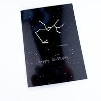 Image 5 of Sagittarius Birthday Card by Lottie Suki