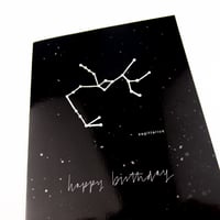 Image 2 of Sagittarius Birthday Card by Lottie Suki