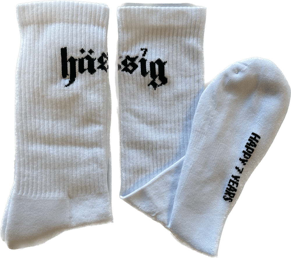 Image of 7 YEARS limited socks white/black