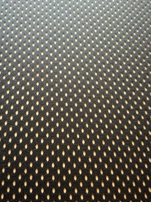 Image of 155 metre roll of black airtex mesh, Dead stock clearance x 150cm wide