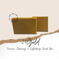 Image 2 of 24k Turmeric cleansing & exfoliating Facial Bar