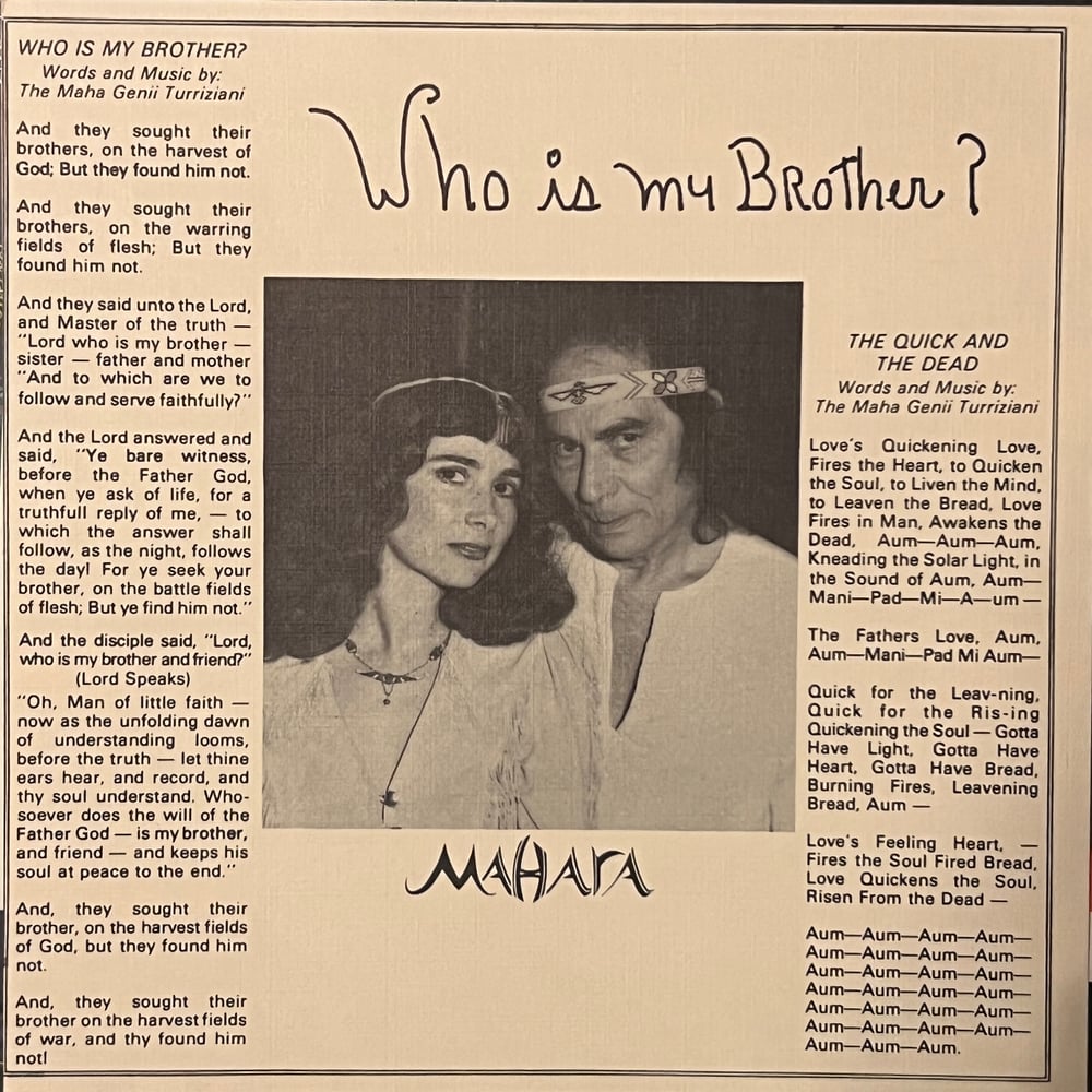 Image of Mahara - Who Is My Brother