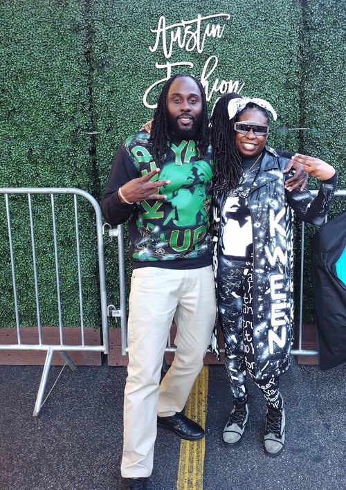 Image of Keep Ya Head Up (Royal) Sweatshirt