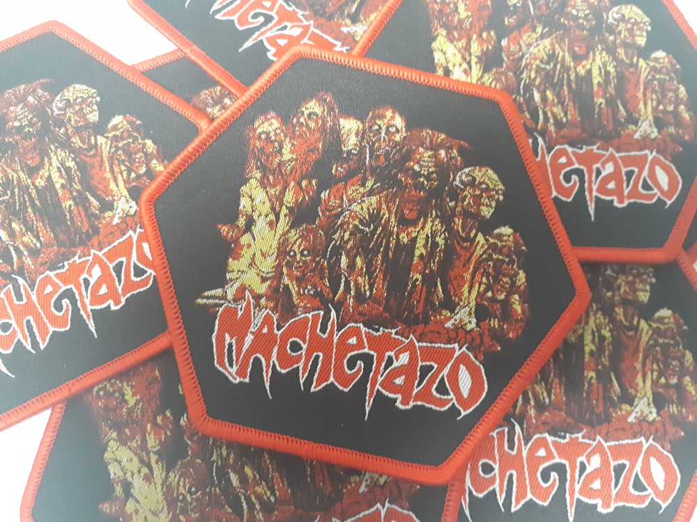 Image of MACHETAZO "Mundo Cripta" Woven Patch