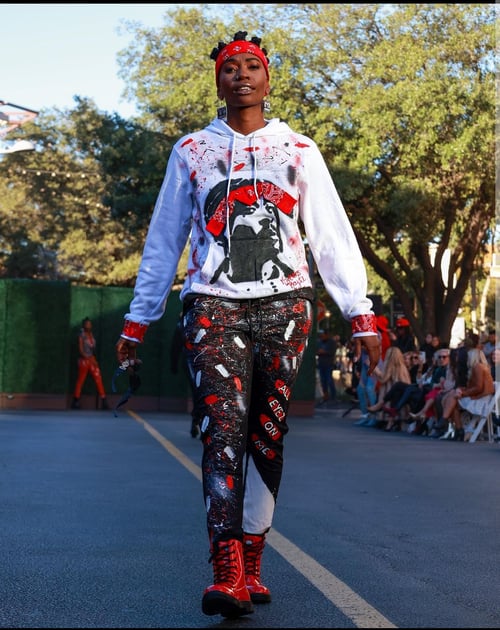 Image of Keep Ya Head Up (Ruby) Sweatshirt