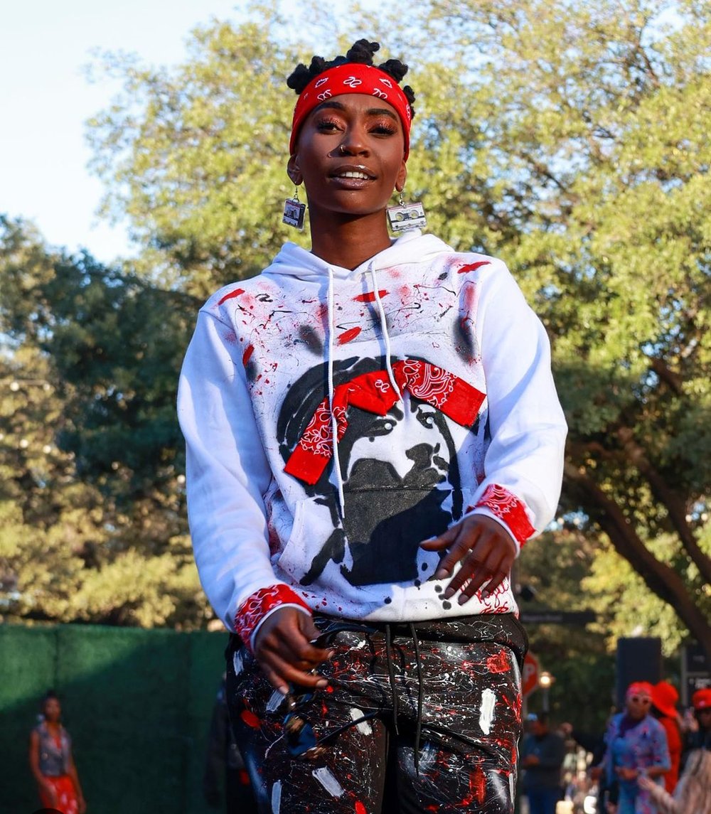 Image of Keep Ya Head Up (Ruby) Sweatshirt