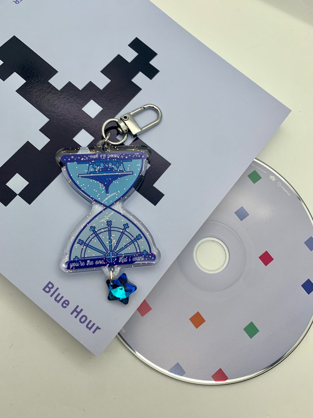 TXT Blue Hour Acrylic Keychain