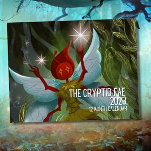 2023 Cryptid Fae 12 Month Calendar