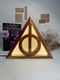 Image of Lampada "Doni della Morte" - Harry Potter (Noce, luce calda)