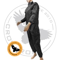Image 2 of Squadrons TIE Pilot Full Combo (Flightsuit, Booties, Gloves, Belt Kit and Balaclava)