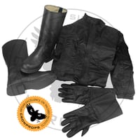 Image 1 of Squadrons TIE Pilot Full Combo (Flightsuit, Booties, Gloves, Belt Kit and Balaclava)