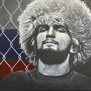 Image of KHABIB - ORIGINAL ACRYLIC PAINTING