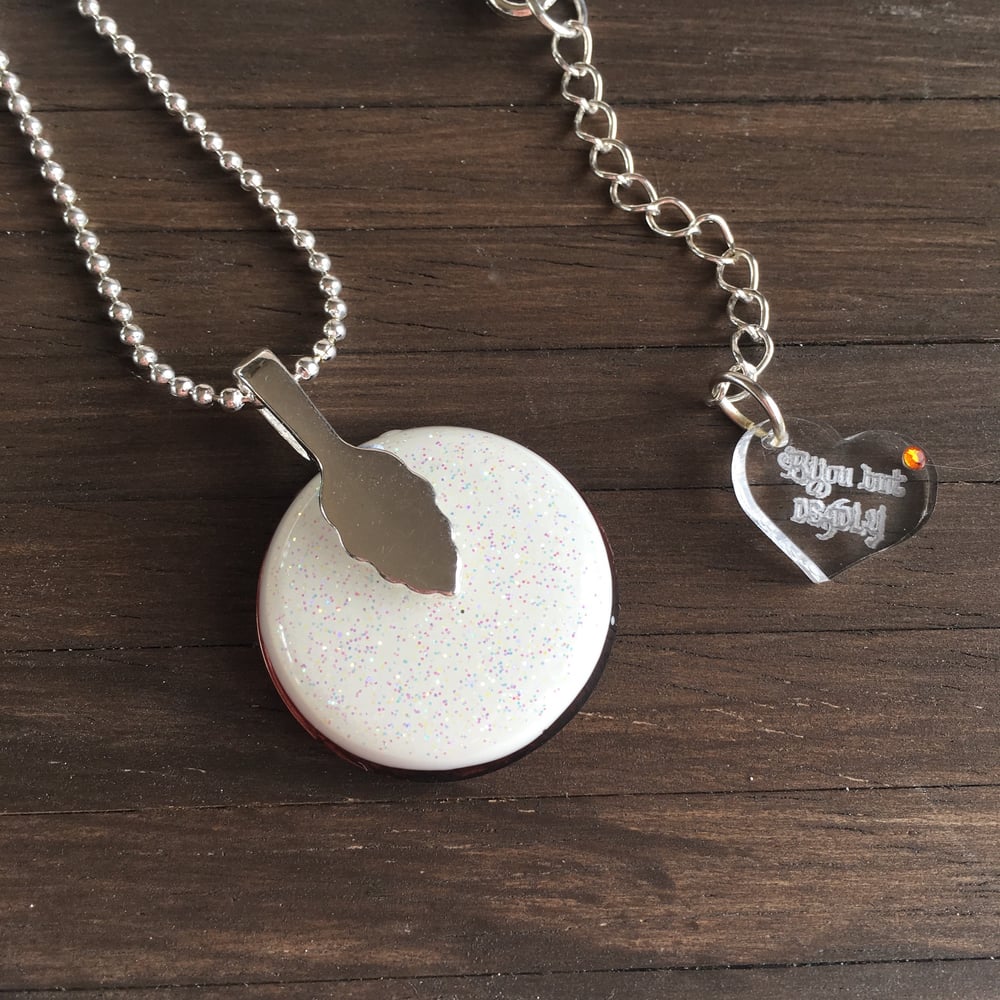 Giraffe Resin Pendant