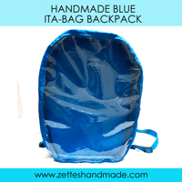 Image 1 of Handmade Blue Ita-bag Backpack