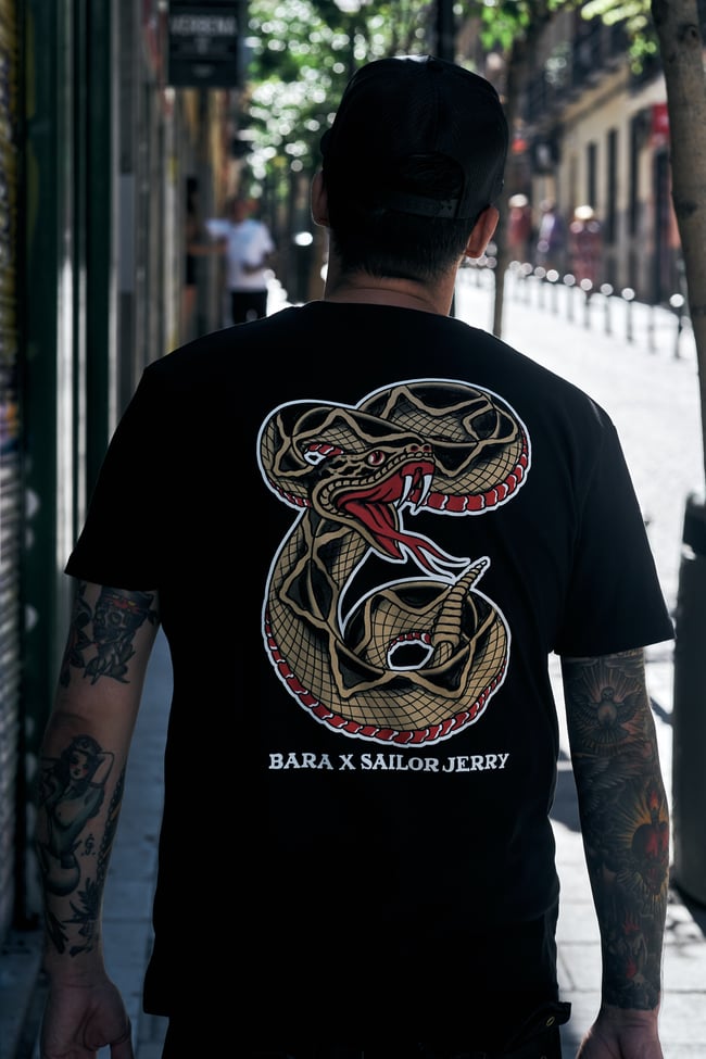 BARA X SAILOR JERRY TSHIRT