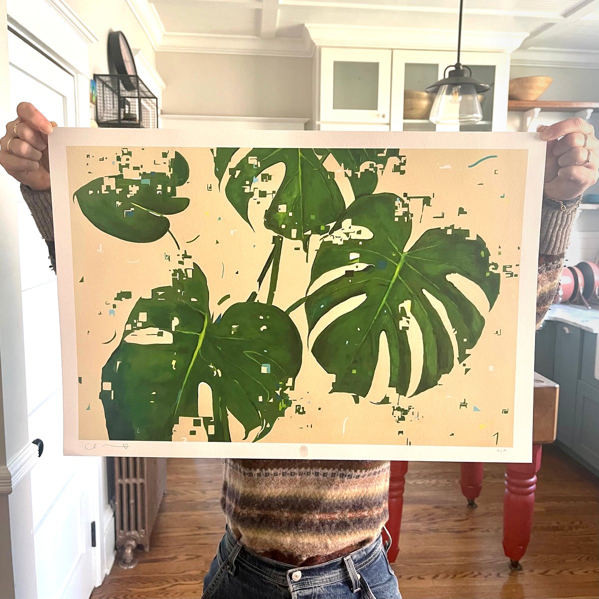 Image of 'Monstera' | Limited Edition Giclee Fine Art Print