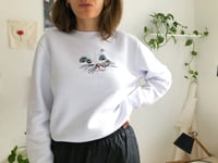 Image 4 of GLITCHED CAT - hand embroidered