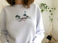 Image 2 of GLITCHED CAT - hand embroidered