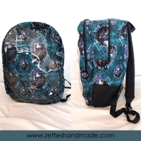 Image 2 of Handmade Black Panther Ita-bag Backpack