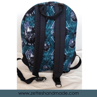 Image 3 of Handmade Black Panther Ita-bag Backpack