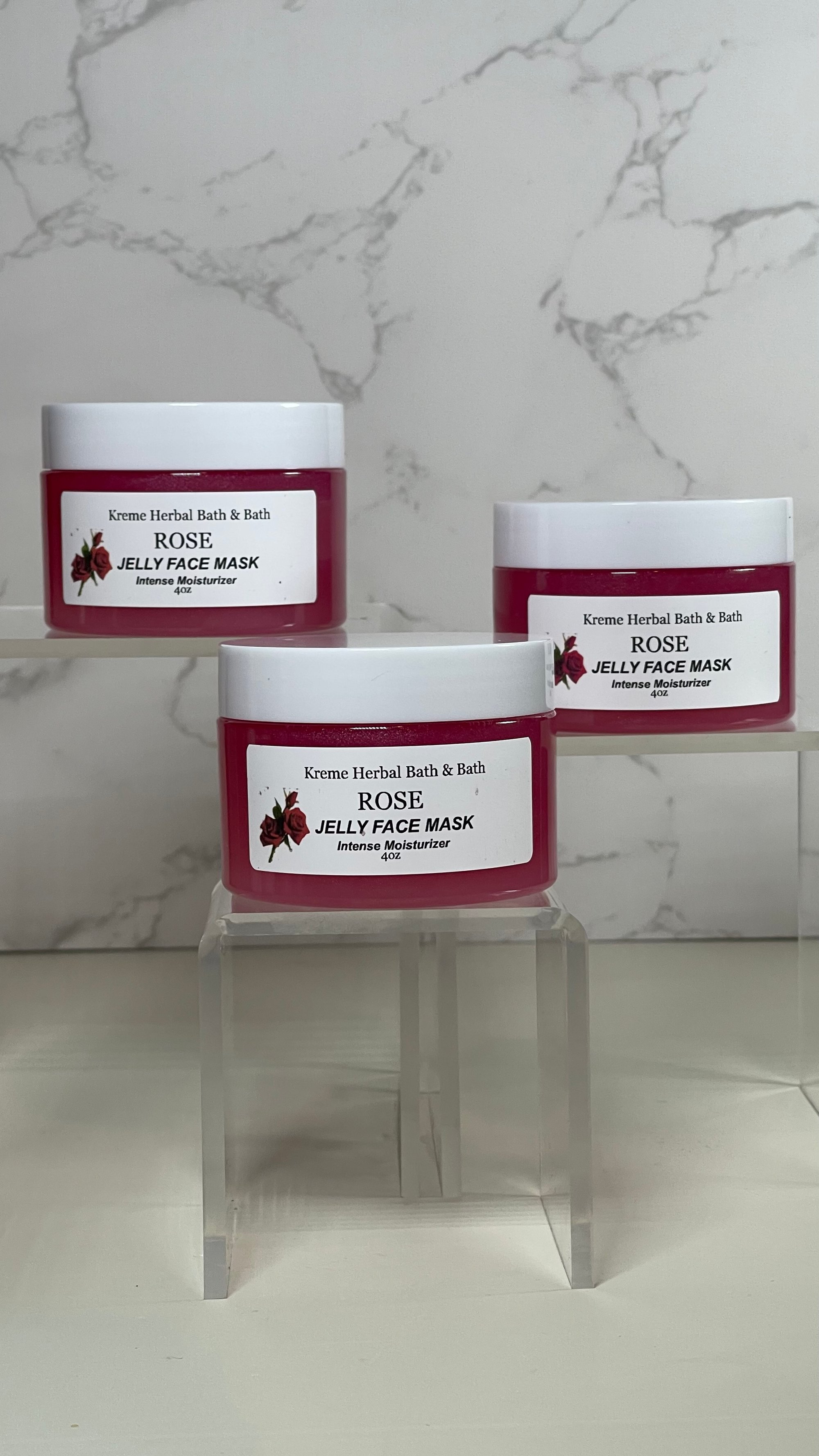 Image of Rose Hyaluronic Facial Gel Enhancer