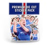 Premium Player Die Cut Stickers | Pack of 29 Player Designs 