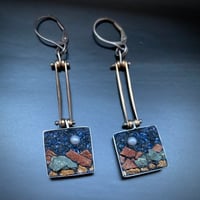 Image 1 of New Mexico Mountain Earrings
