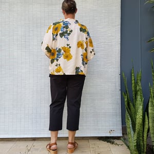 Image of Flowers Kimono style top