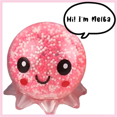 Image of Squishy Light-Up Octopus Fidget Toy- Melba