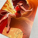 Image 2 of Dragon Princess Kharis (Print)