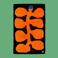 Image 1 of MEDIUM RUG - ANTS NEST - ORANGE