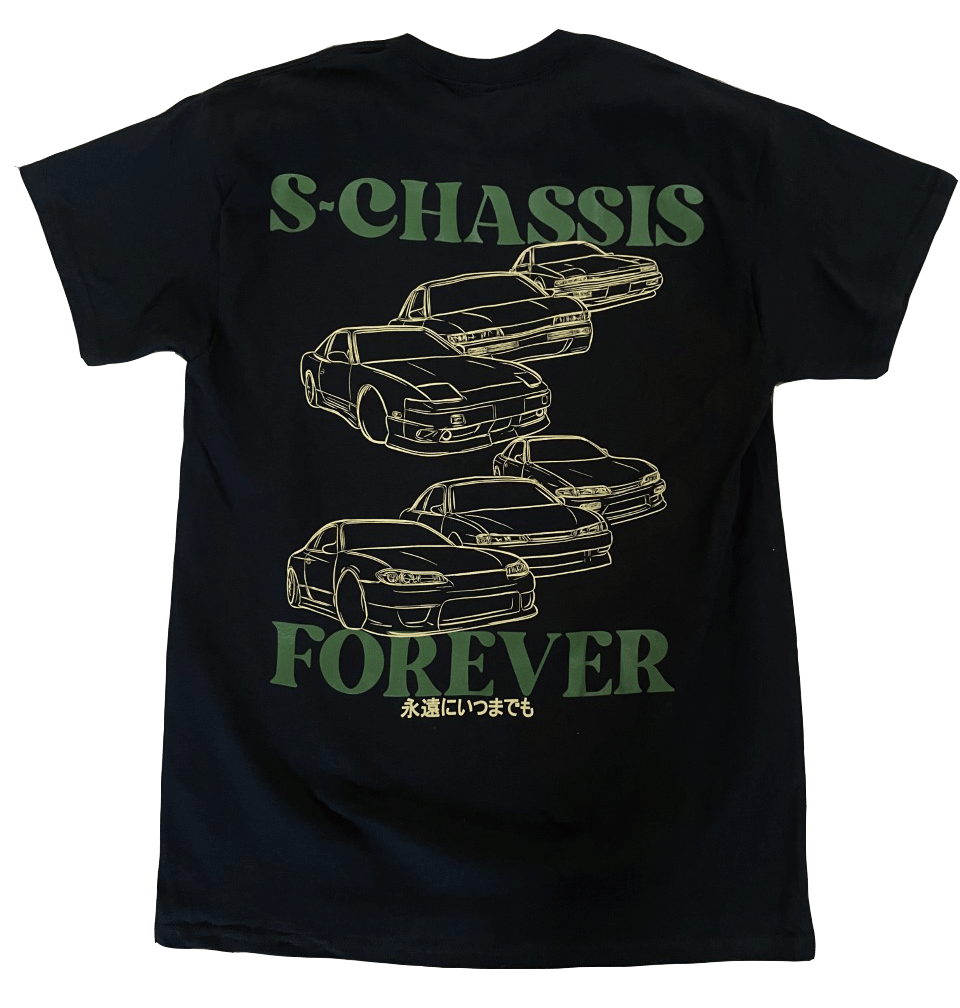 Image of S-Chassis Gold & Green Tee