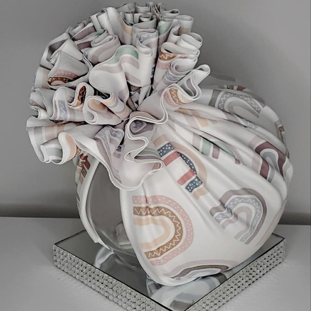 Image of Rainbow turban