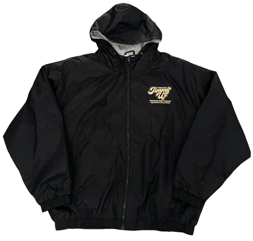 Image of Embroidered Fleece Line Jacket - Black - 24 Hour L.E.