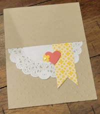 Doily Heart